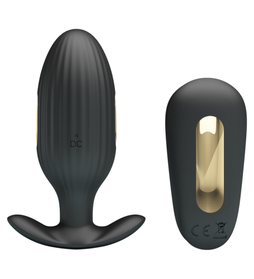 Pozłacany korek z prądem i pilotem