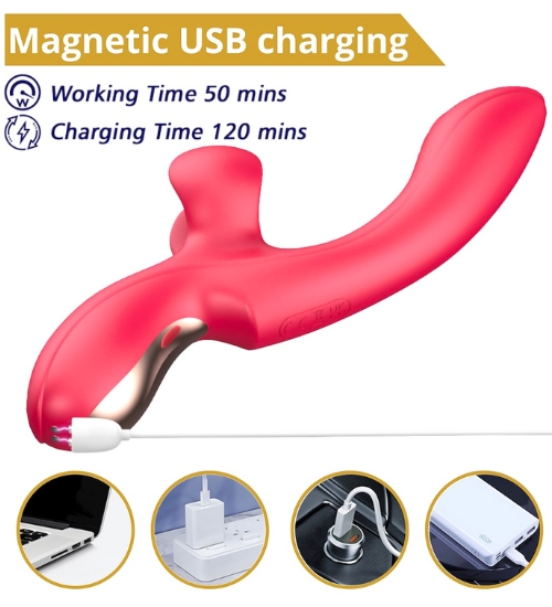 Nowoczesny wibrator punktu G i łechtaczki