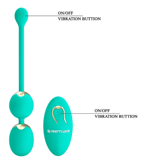 Zielone kulki z bezprzewodowym pilotem