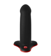 Małe czarne dildo do stymulacji punktu G z przyssawką
