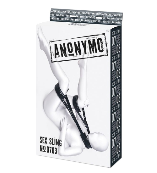 Anonymo Fixing Sling - zestaw zniewolenia