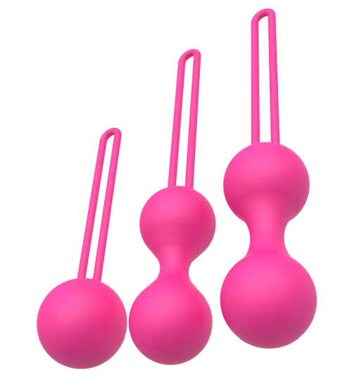 Zestaw 3 kulek do ćwiczeń mięśni Kegla