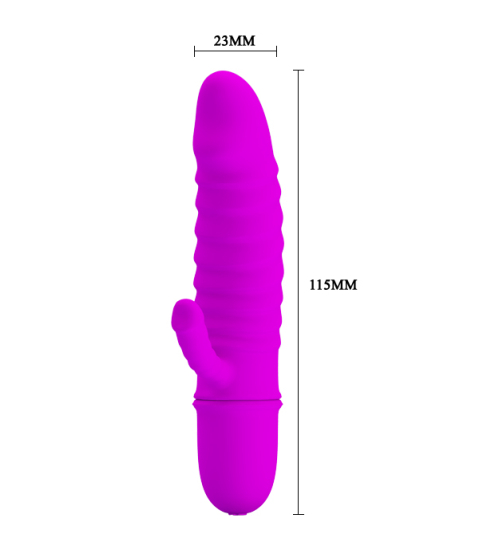 Mini wibratorek ze stymulatorem – 10 wibracji