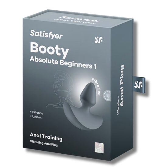 Szary wibrujący korek analny