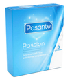 Prezerwatywy prążkowane Pasante Passion 3szt.