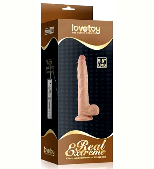 Realistyczne, wibrujące dildo