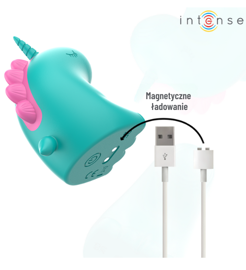 Zielony jednorożec - stymulator łechtaczki Trixie