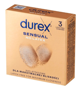 Durex Sensual No Latex 3 szt.