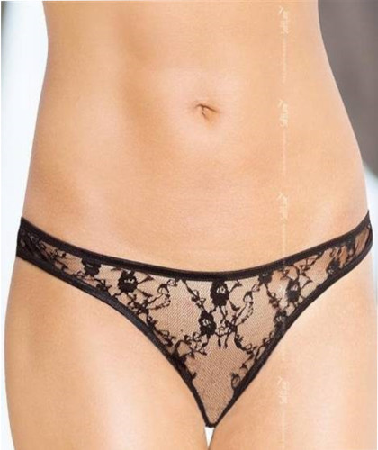 Sexy stringi z wycięciem na pośladki