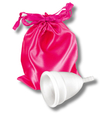 Kubeczek menstruacyjny L z woreczkiem