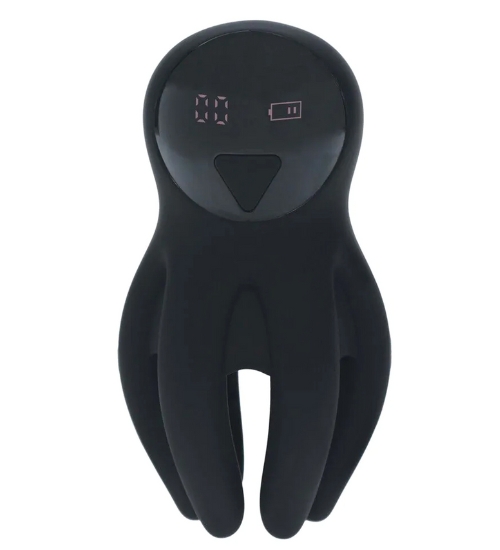 Wibrująca czarna ośmiornica 