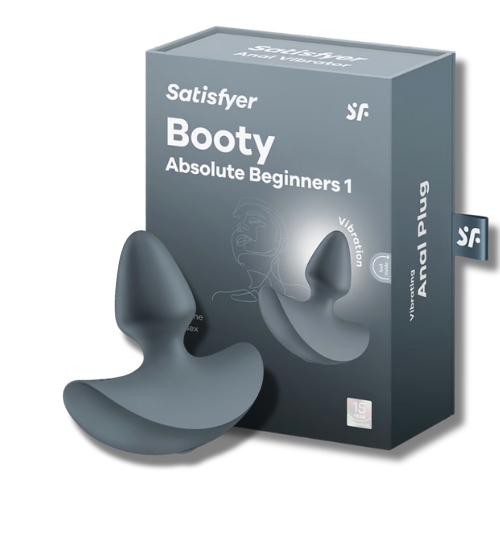 Szary wibrujący korek analny