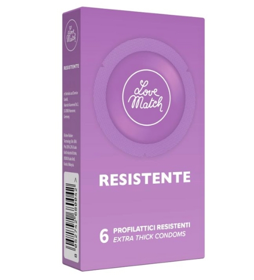 Dyskretne mocne prezerwatywy 6 szt