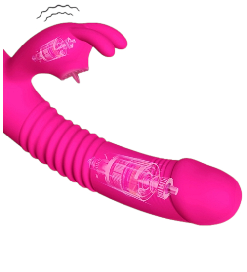 Wibrator z wieloma funkcjami i podgrzewaniem