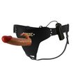 Wibrujący strap-on z króliczkiem
