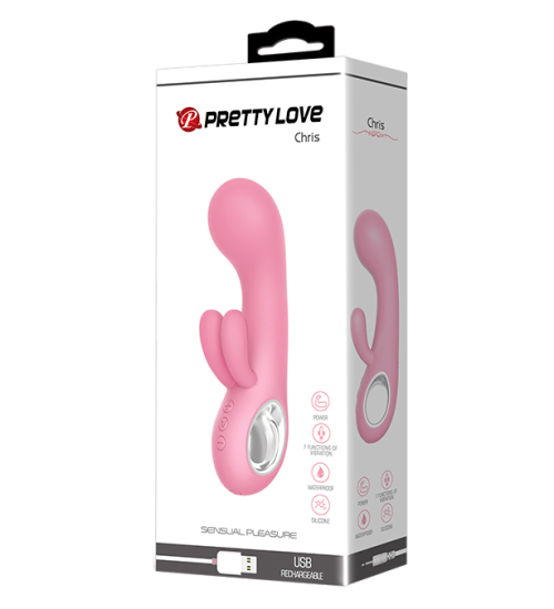 Luksusowy różowy wibrator