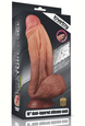 Fikuśne silikonowe dildo z przyssawką