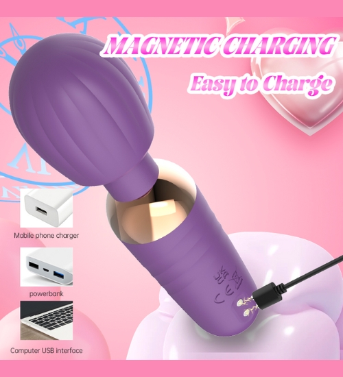 Fioletowa mini różdżka