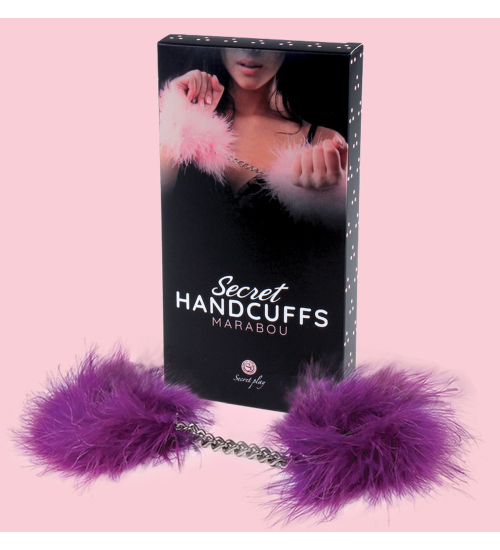 Kajdanki - secret play fioletowe