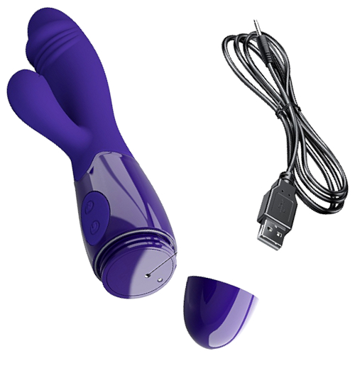 Piękny wibrator z ładowaniem USB