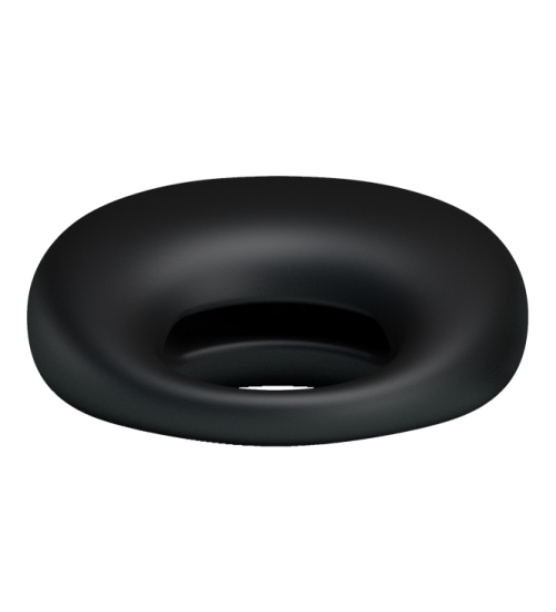 Czarny ring z wibracjami