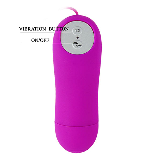 Wibrujący motylek - 12 trybów wibracji