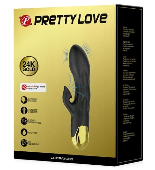 Luksusowy wibrator ssący