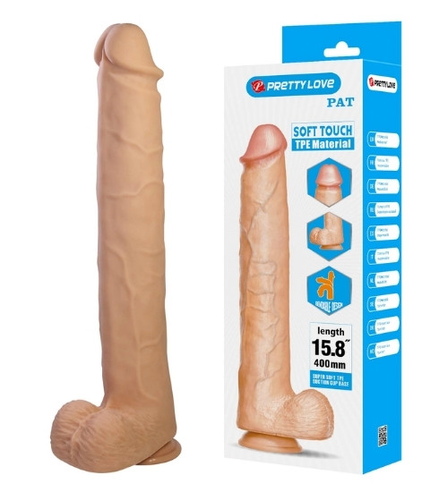 Imponujące realistyczne dildo 35 cm