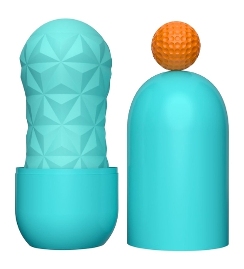 Dyskretny masturbator z kulką 360