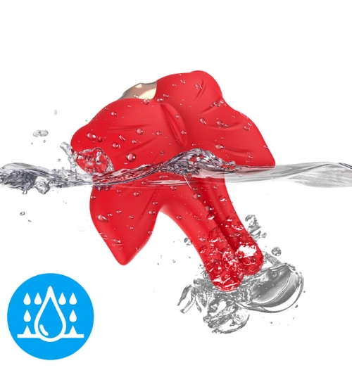 Naszyjnik z wibrującymi zaciskami na sutki