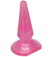 Żelowa różowa zatyczka analna