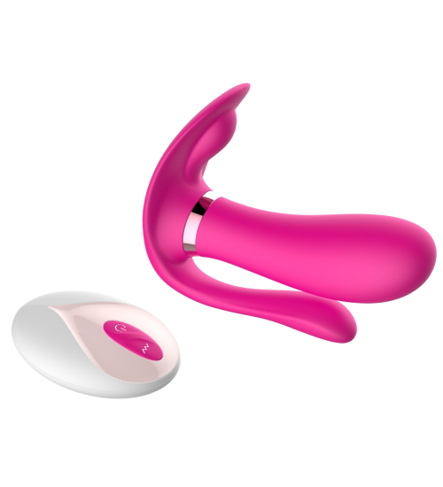 Wibrujący stymulator z bezprzewodowym pilotem