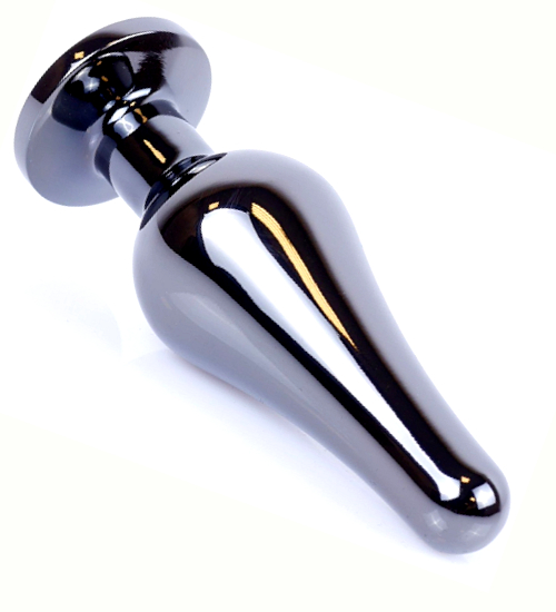 Czarno niebieski korek analny