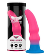 Różowo - niebieskie dildo analne