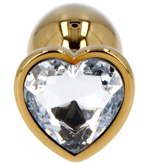 Złoty Korek z Diamentowym Sercem