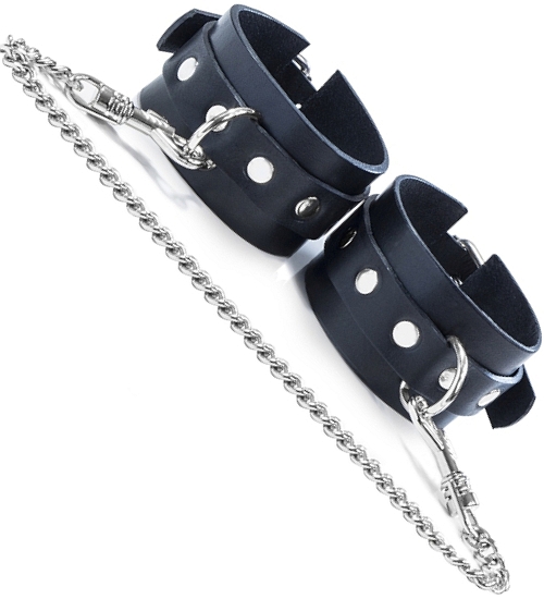 Kajdanki męskie skórzane