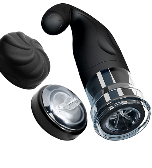 Masturbator męski rotacyjno-posuwisty