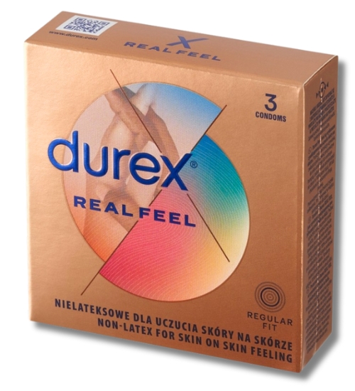 Prezerwatywy nielateksowe Durex Real Feel
