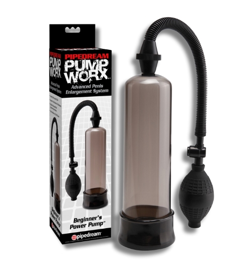 Czarna pompka na gruszkę dla początkujących