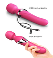 Wibrator rotacyjny z masażerem - Dorcel