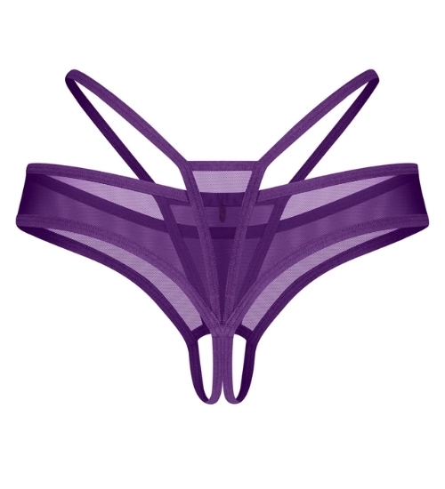 Fioletowe stringi z otwartym krokiem pol_pl_Vibres-stringi-otwarte-7694_4