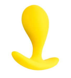 Żółty mini plug analny