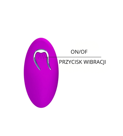 Bezprzewodowe silikonowe jajko - 12 wibracji