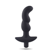 Czarny silikonowy wibrator analny