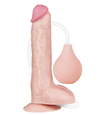 Duże dildo z funkcją wytrysku 