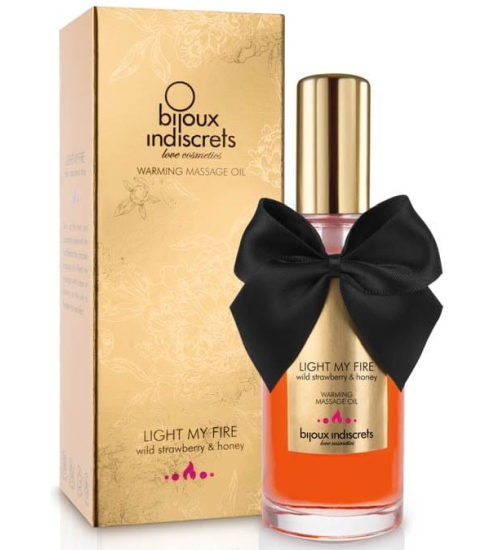 Olejek do masażu jadalny poziomka 