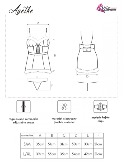 Trzy częściowy komplet mikołajki