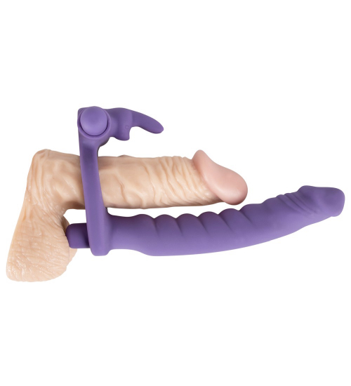 Porator analny z wibracjami - 100% silicon