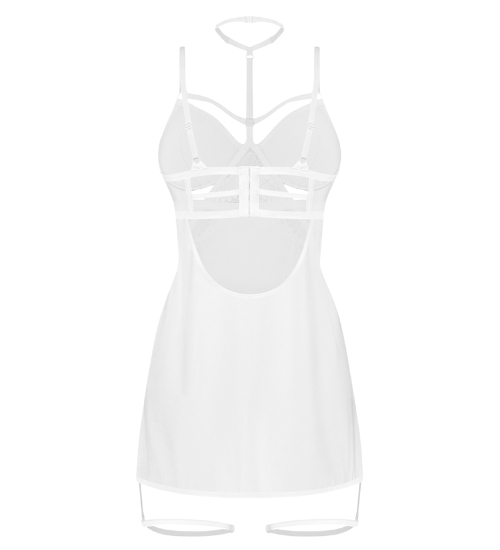 Biała koszulka z paskami