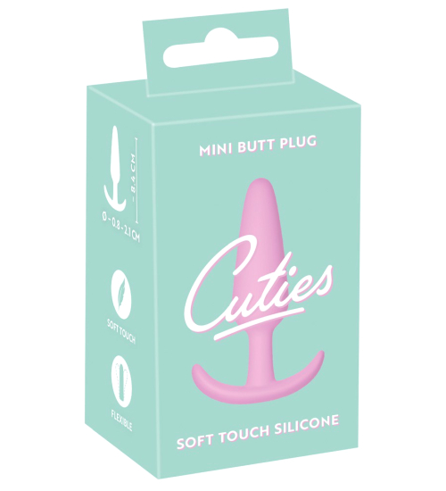 Różowiutki plug analny